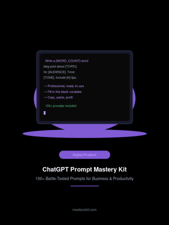 ChatGPT Prompt Mastery Kit